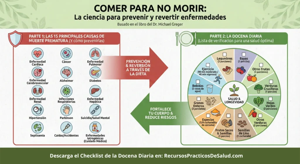 infografia Comer para no morir